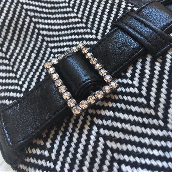 Ladies Leather & Knit Fabric Gloves - Picture 5 of 10